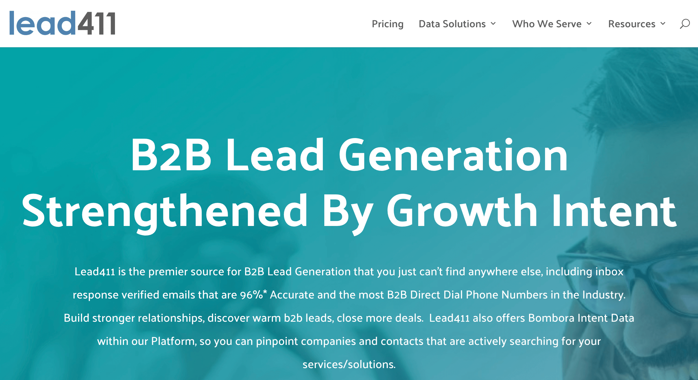 lead411 base de données email