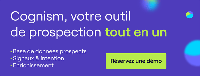 Démo Cognism fournisseur de données