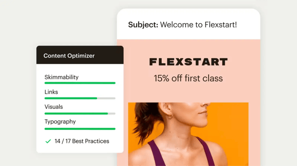 An AI email tool like MailChimp can even make suggestions on how to improve email marketing campaigns