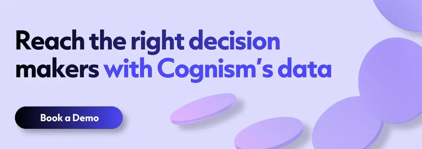 Reach your ideal customers with Cognism's data. Click to book a demo.