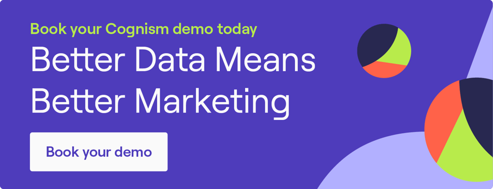 Better data means better marketing. Click to book your demo.