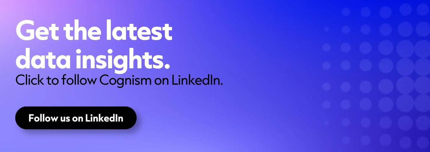 Get the latest marketing insights. Click to follow Cognism on LinkedIn.