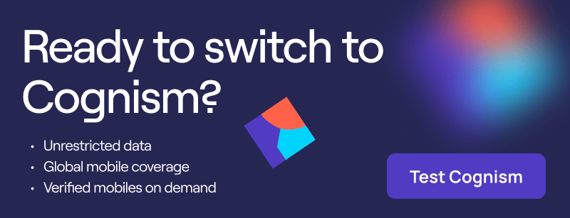 Ready to switch to Cognism? Click to test our data.