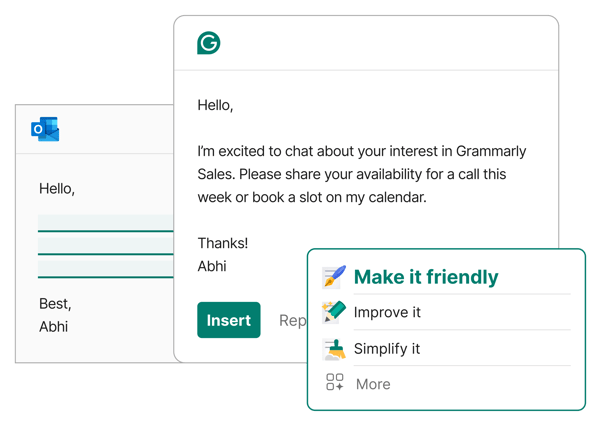 Grammarly Chrome extension graphic
