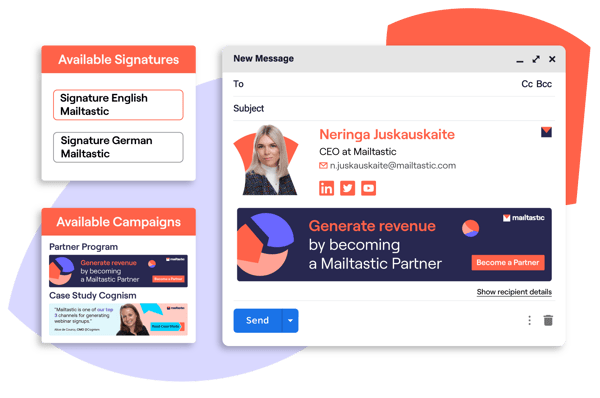 Mailtastic email signatures graphic