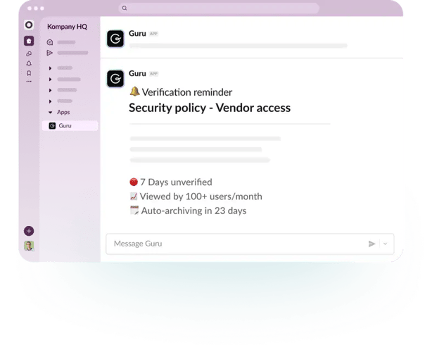 guru dashboard