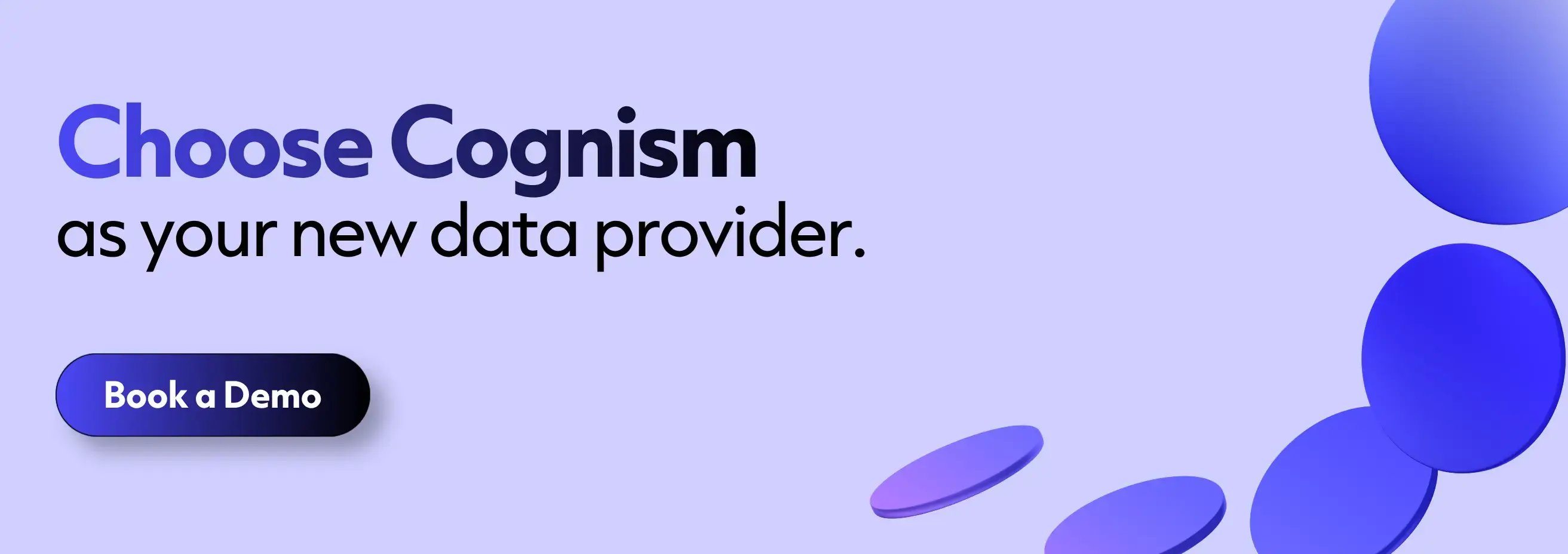 Choose Cognism as your new data provider. Click to book a demo.