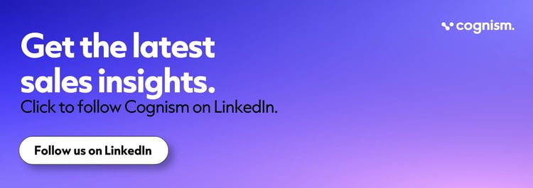 Get the latest sales insights. Click to follow Cognims on LinkedIn.