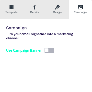 email signature generator campaign objective