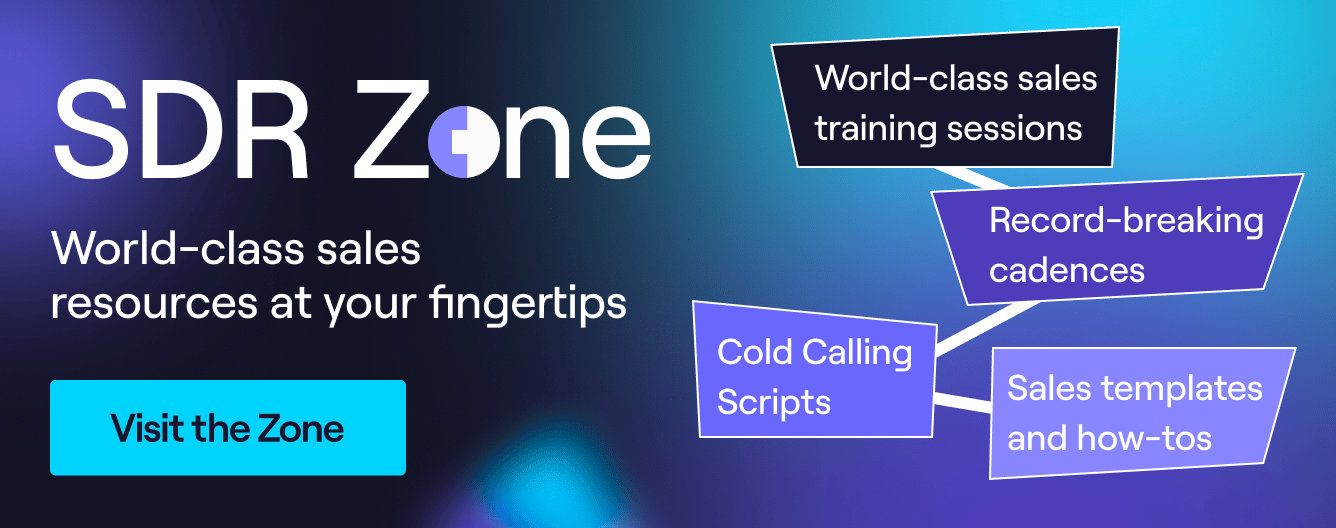 SDR Zone CTA banner