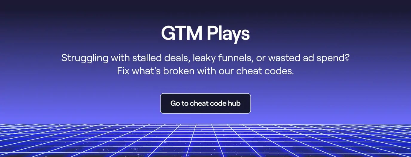 GTM Plays CTA banner