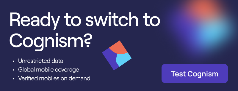 Ready to switch to Cognism? Click to book a demo and test our data!