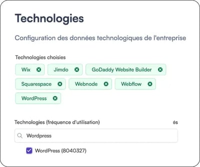Choix des technologies