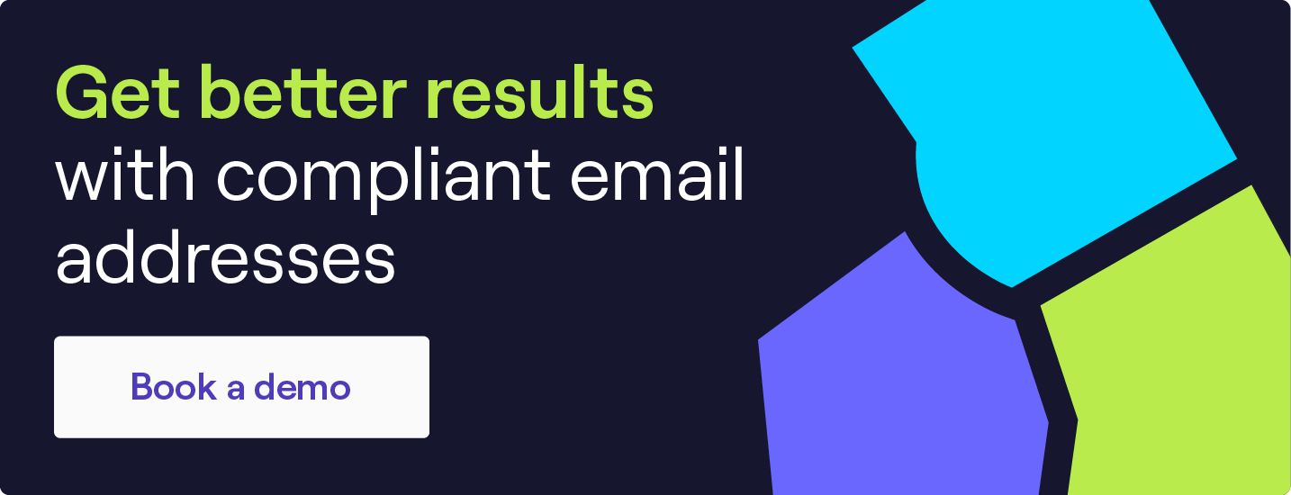 Get better results with Cognism! Click to book a demo and explore our compliant email database. 