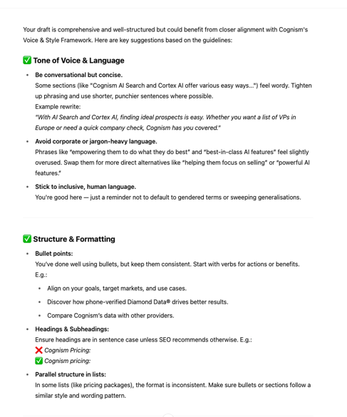 ChatGPT Marketing Examples