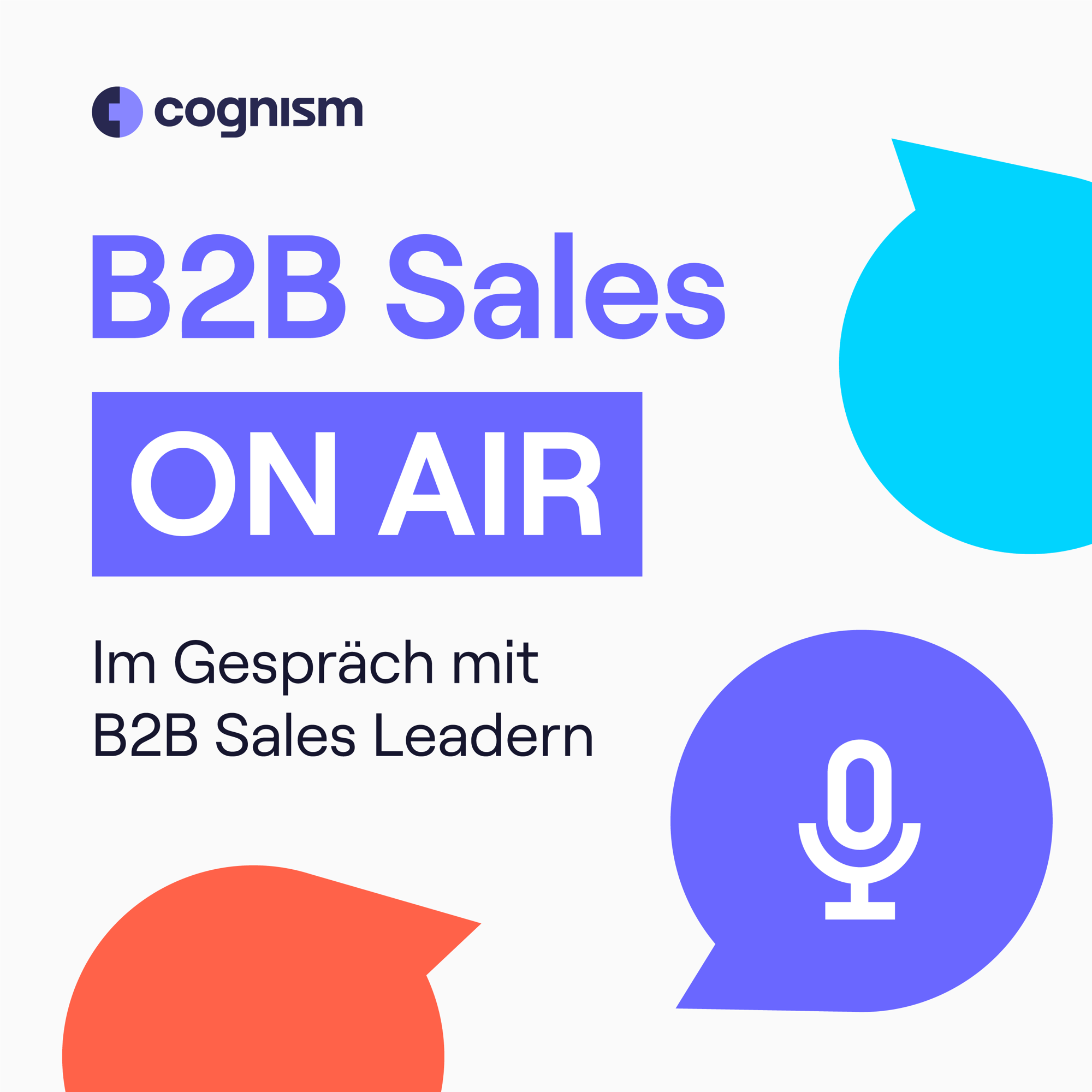 B2B Sales on Air Podcast - Der Podcast für Sales-Leader in DACH