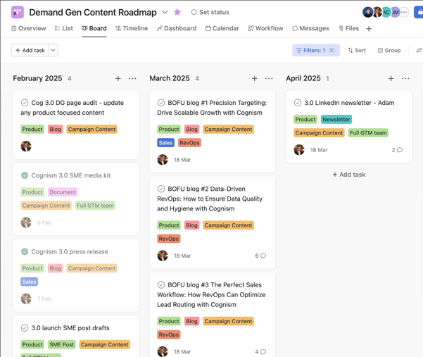 DG Content roadmap - 3.0 launch