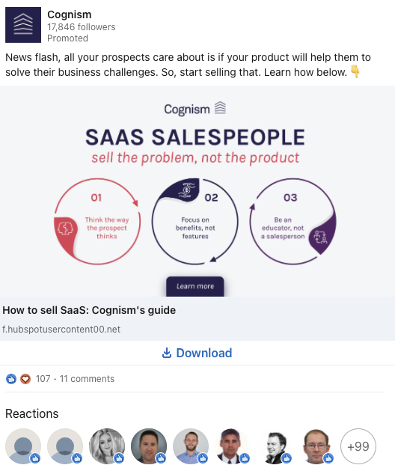 SaaS Sales Ad