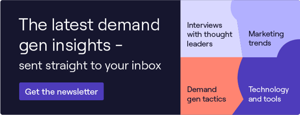 Demand gen newsletter sign up 
