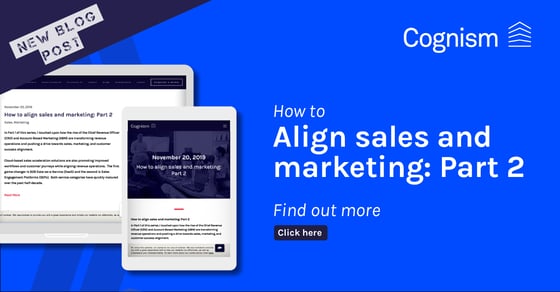 How to align sales and marketing