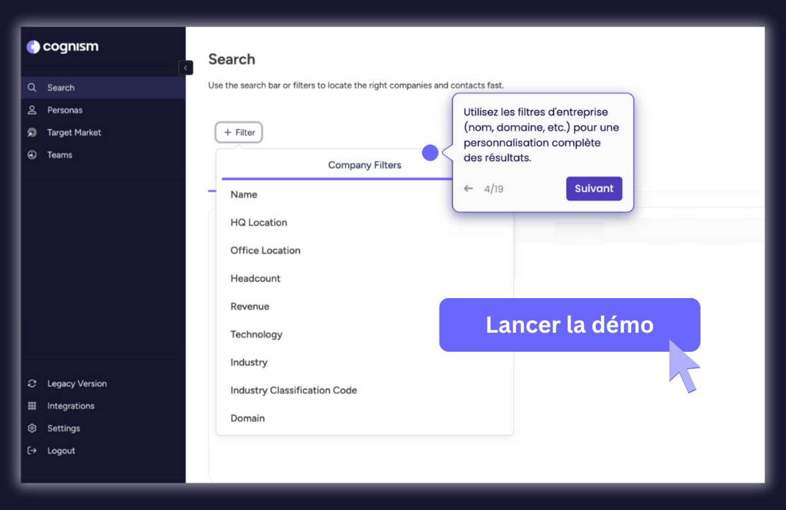 Lancer la démo (3)