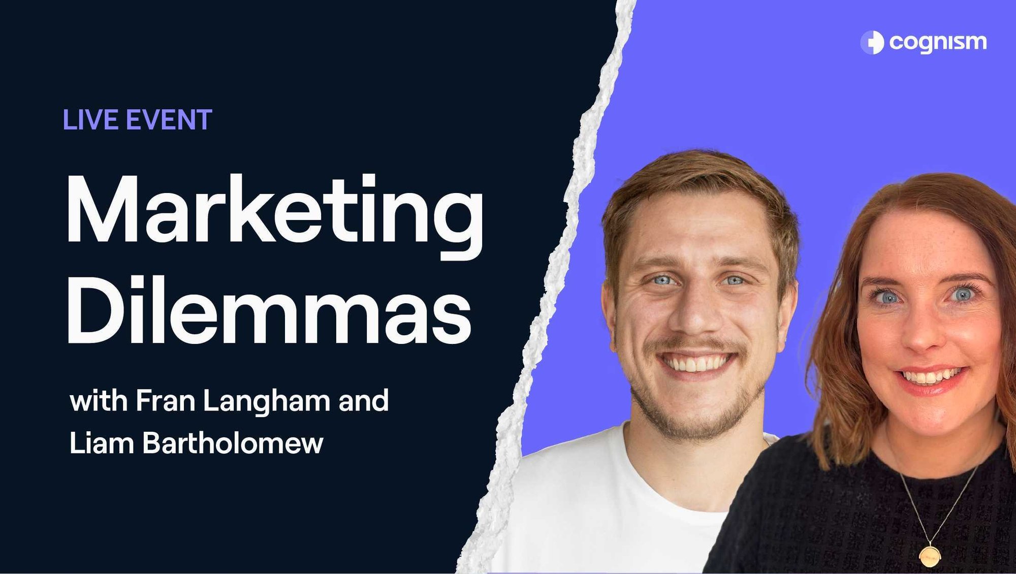 Marketing Dilemmas Liam x Fran_Event Thumbnail Marketing Dilemmas Liam x Fran_Event Thumbnail