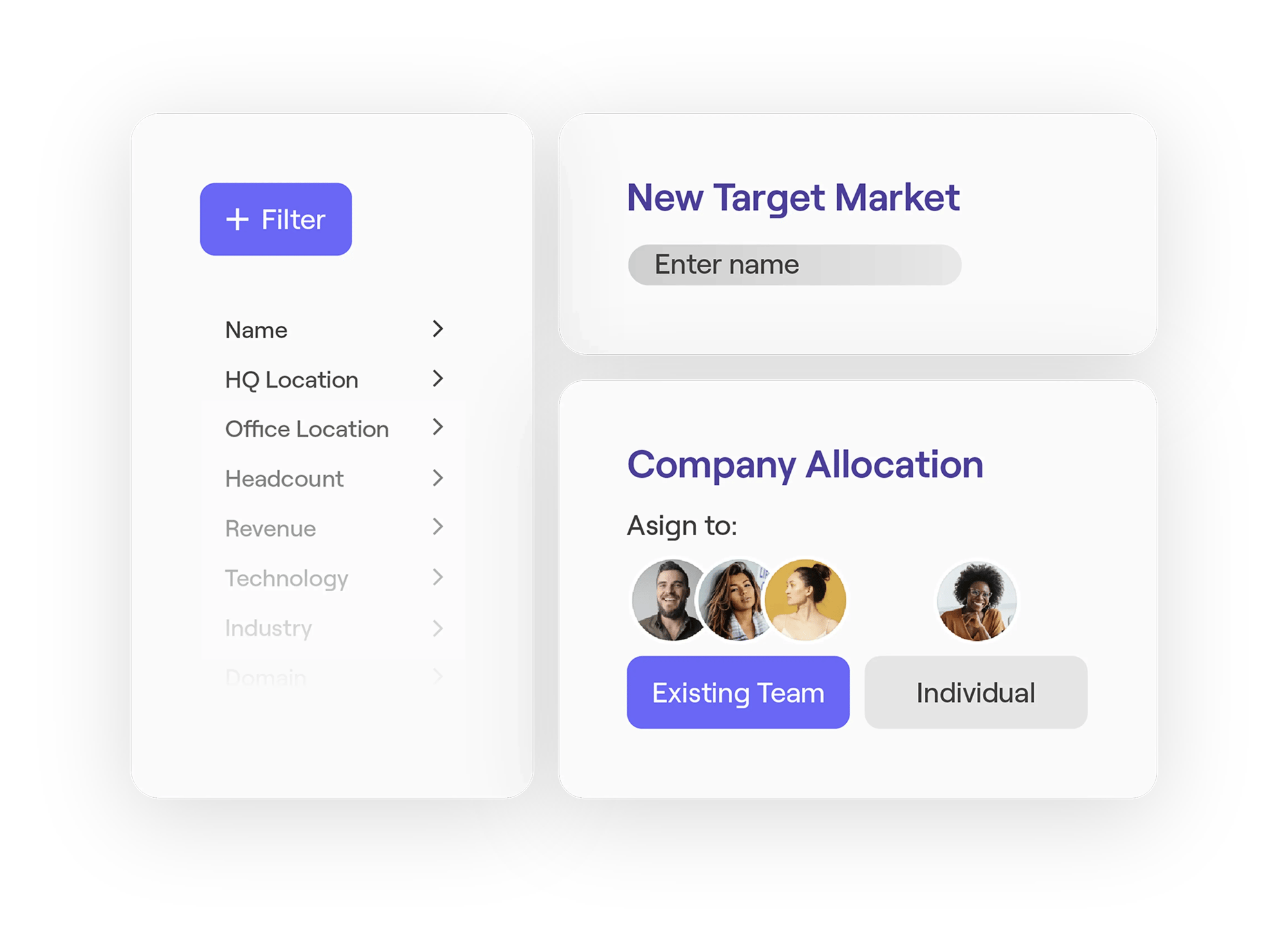 Cognism Sales Companion create your target market