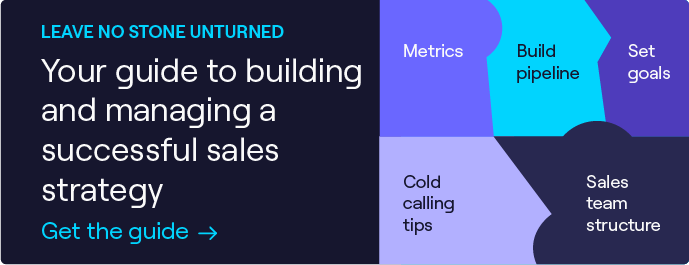 Sales strategy guide to building and managing a sales strategy.