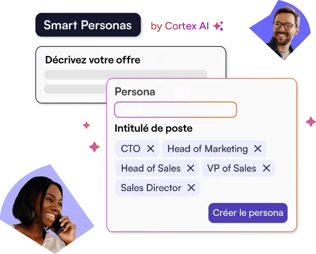 Smart personas Cortex AI