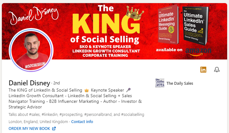 Social selling on LinkedIn