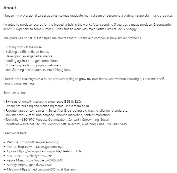 Social selling on LinkedIn