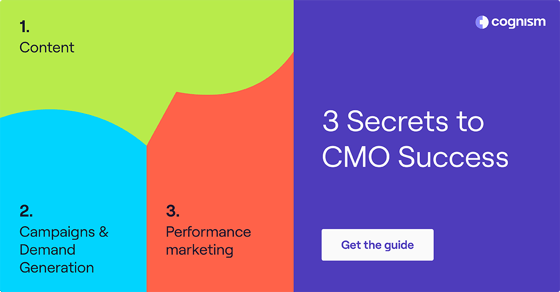 The 3 Secrets to CMO Success