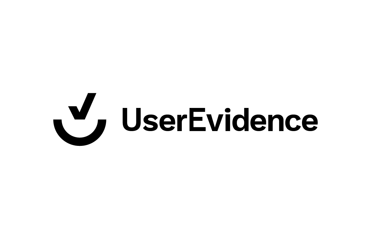UserEvidence Case study graphics_black logo