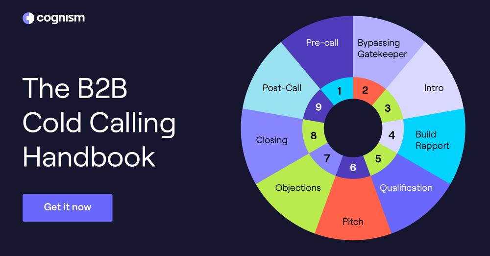  The B2B Cold Calling Handbook - download to cold call prospects at the best times with the best strategy.
