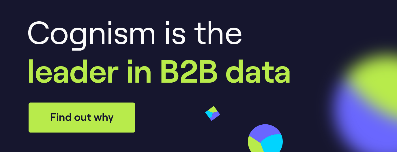 Cognism is the leader in B2B data! Click to find out why.