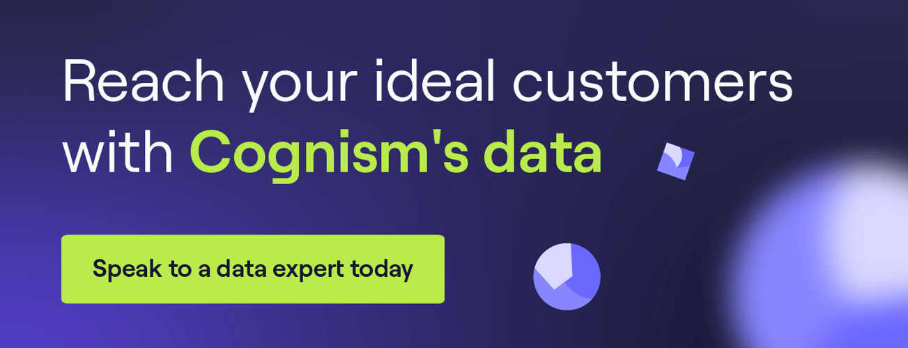 Reach your ideal customers with Cognism's data - speak to a data expert today!