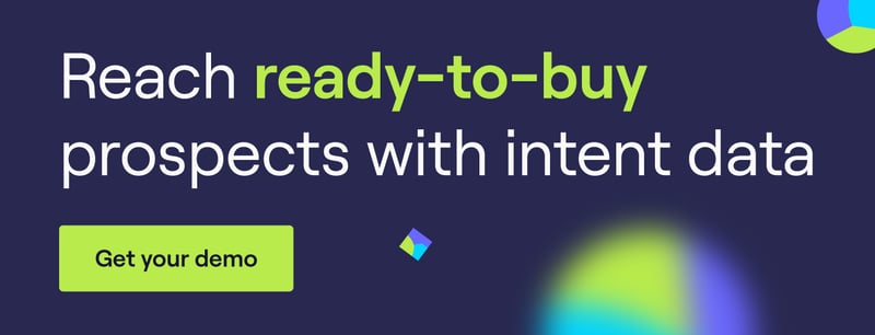 Reach ready-to-buy prospects with intent data. Click to book a demo!