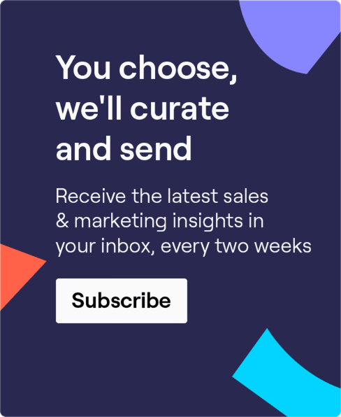 Sign up for Cognism's newsletters