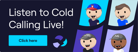 Listen to Cognism's cold calling live podcast