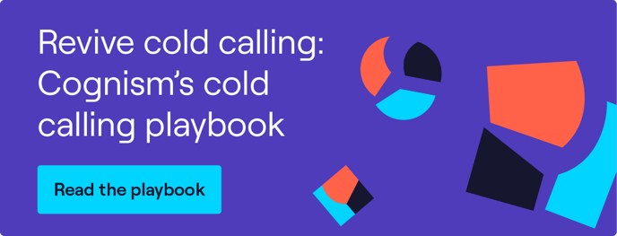 Cold calling playbook