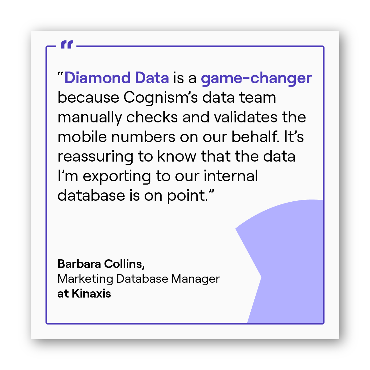 Diamond Data is a game-changer for Kinaxis. Uplead vs ZoomInfo do not offer a similar service.