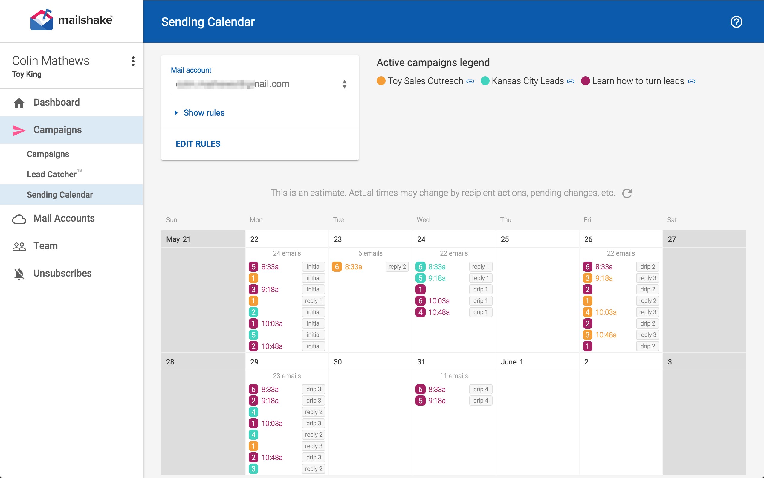 Sales outreach tools