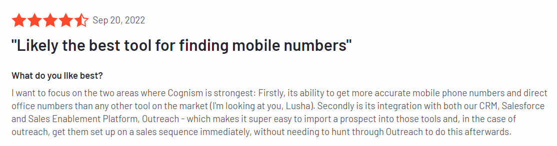 mobile numbers review