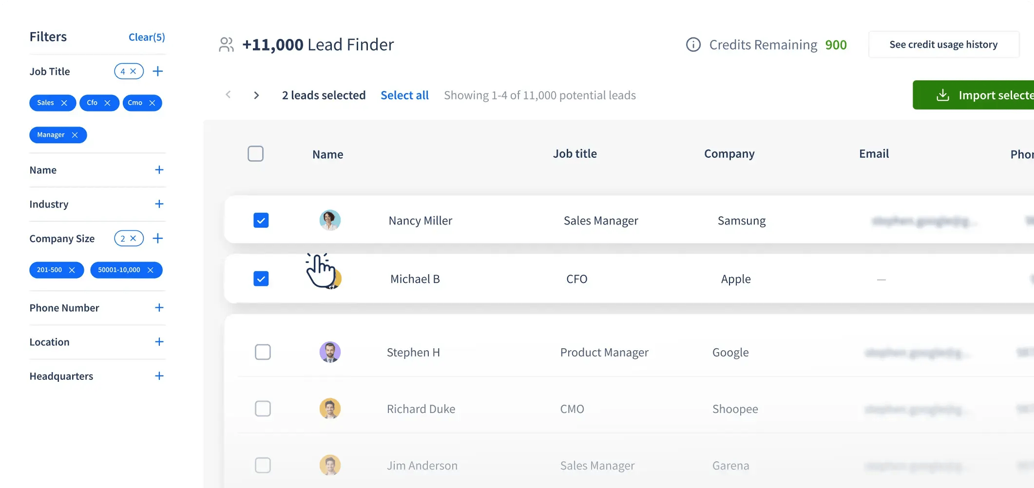 Sales outreach tools