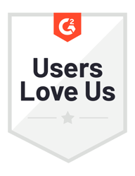 Users Love Us G2 Badge Users Love Us G2 Badge