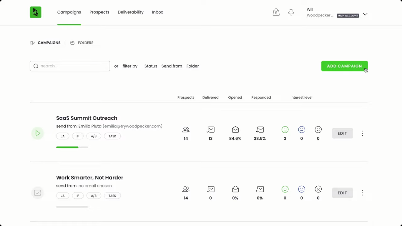 Sales outreach tools