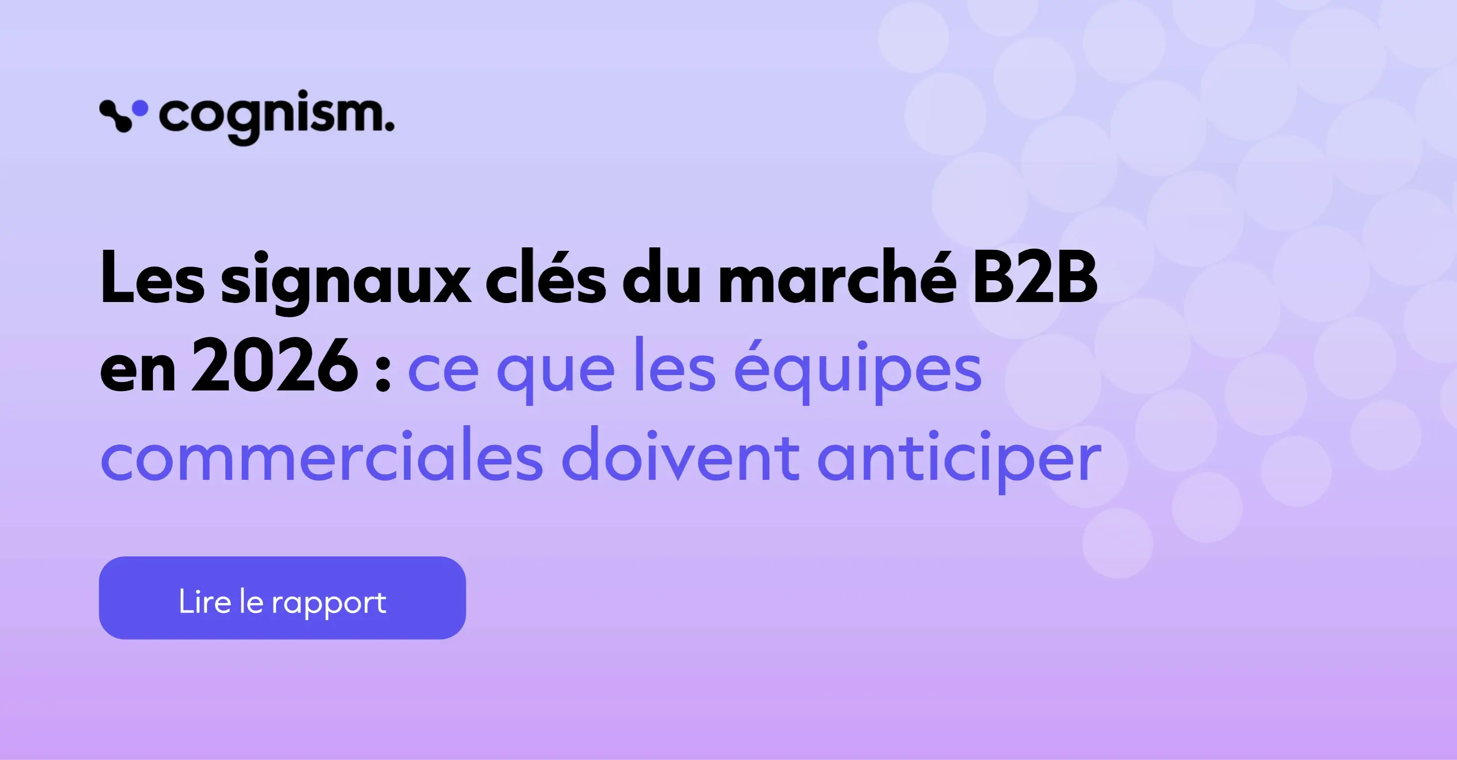 Signaux du marché B2B : données, IA et nouvelles dynamiques