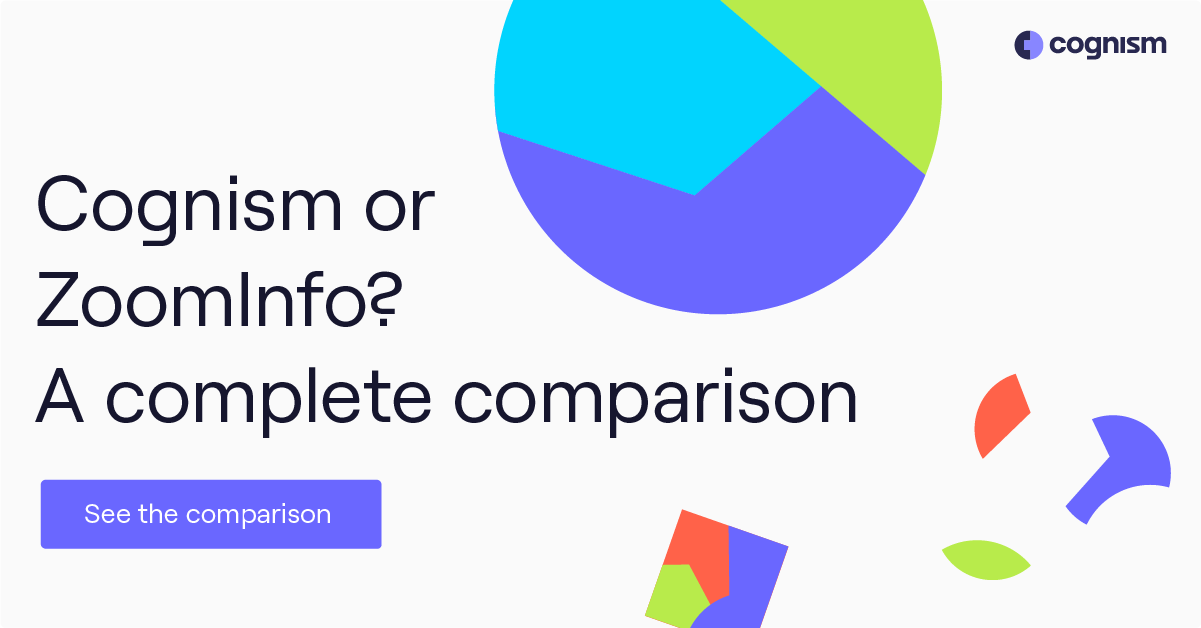 Cognism vs ZoomInfo: Data, Pricing, Features [2025]