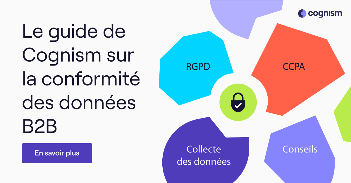 Guide Cognism RGPD et conformité des données B2B 2024