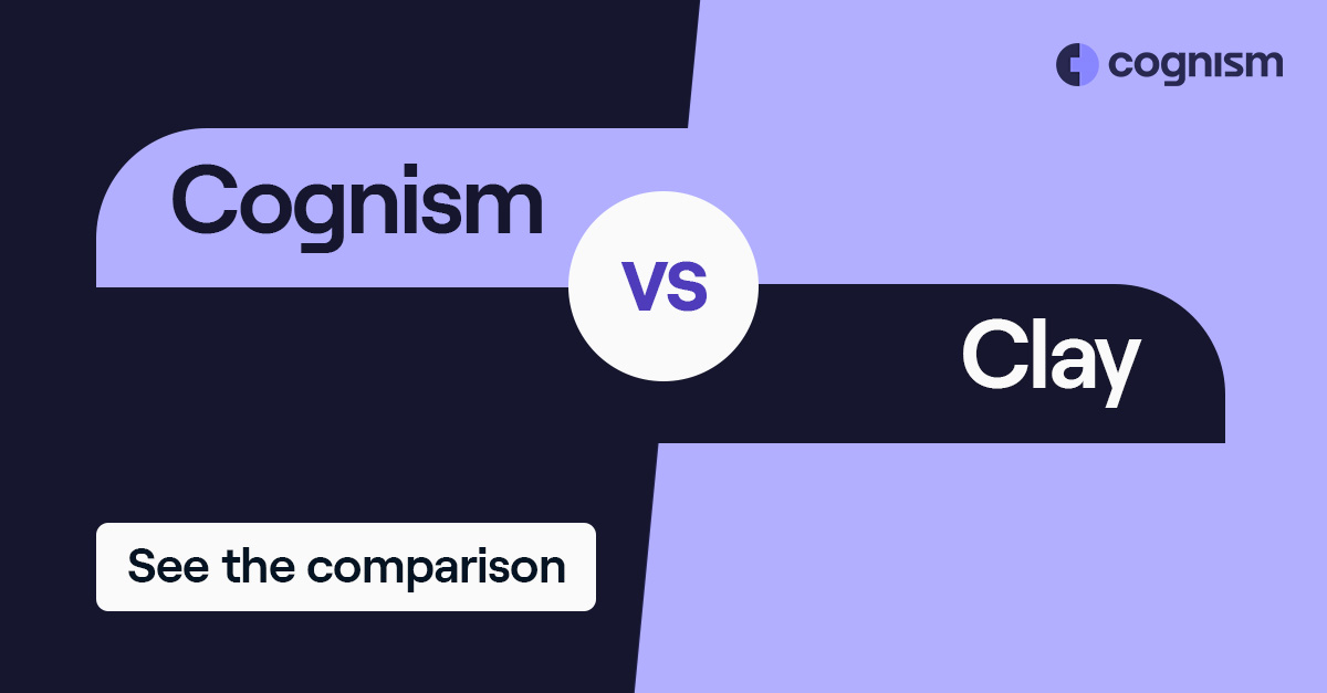 Comparing Cognism vs Clay